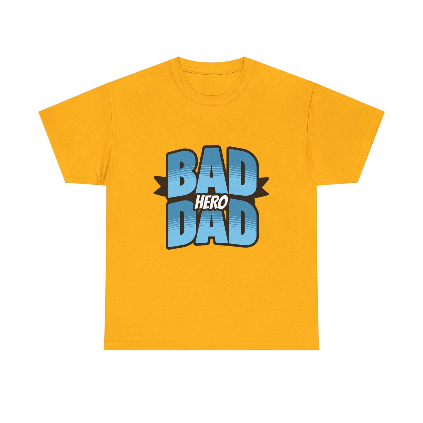 Bad Hero Dad Unisex Heavy Cotton Tee - Perfect Gift for Father's Day