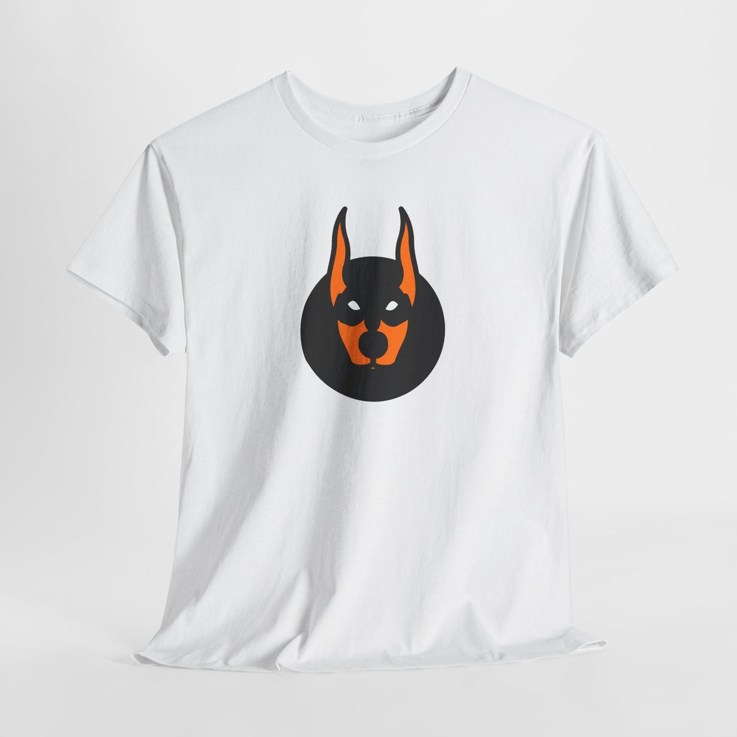 Cool Doberman Graphic Unisex Heavy Cotton Tee - Pet Lover's Apparel