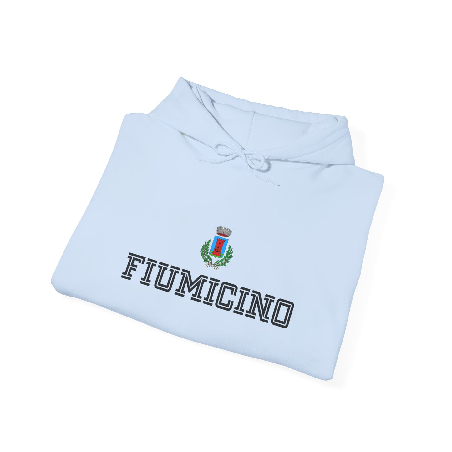 Fiumicino Logo Unisex Heavy Blend™ Hooded Sweatshirt - Cozy Casual Wear