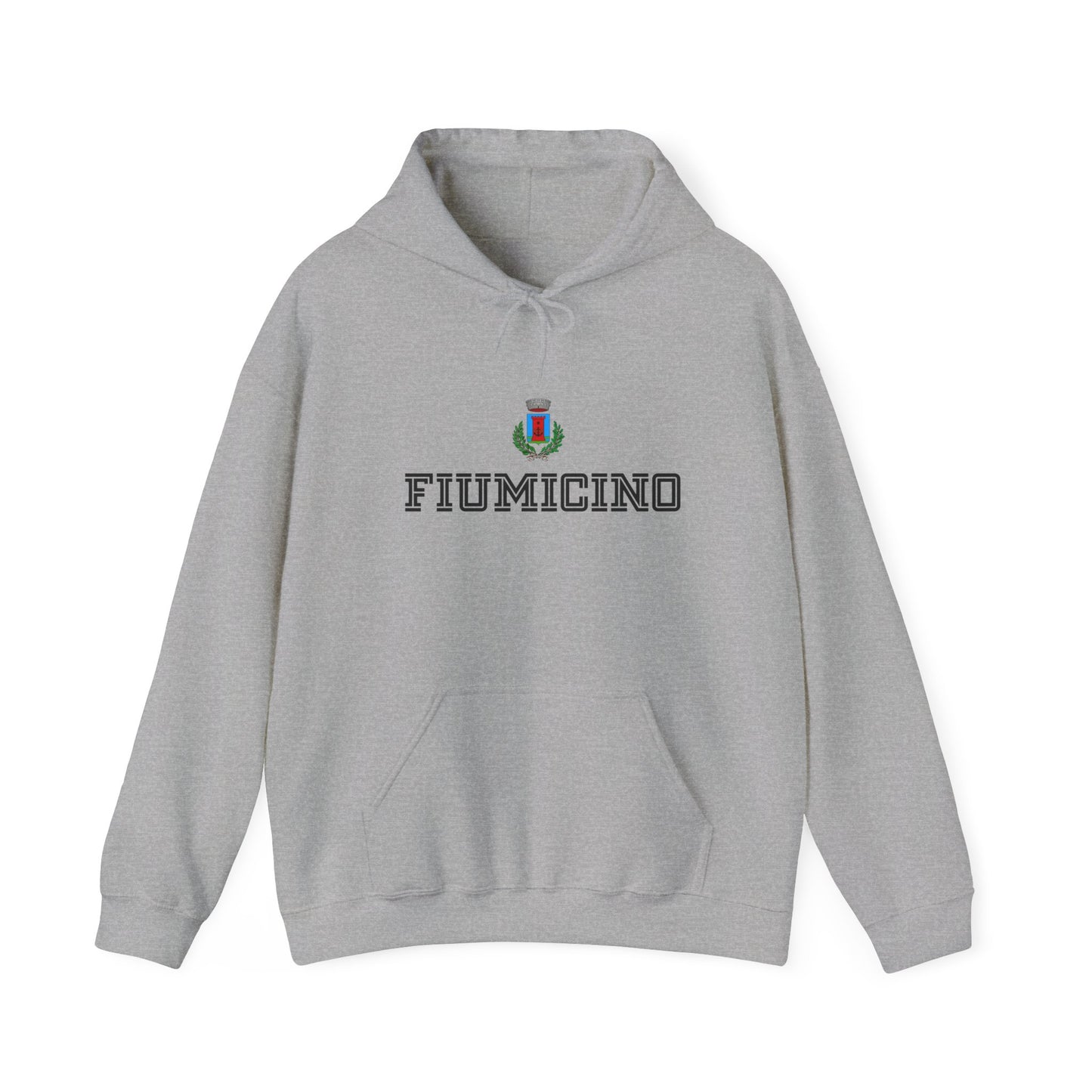 Fiumicino Logo Unisex Heavy Blend™ Hooded Sweatshirt - Cozy Casual Wear