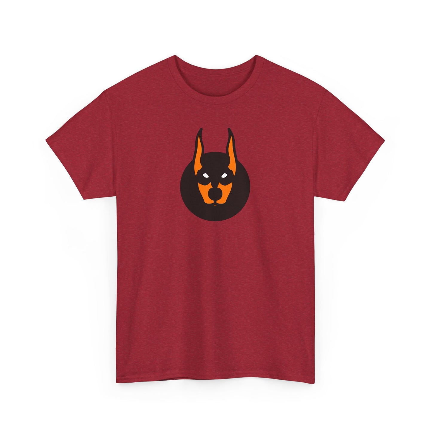 Cool Doberman Graphic Unisex Heavy Cotton Tee - Pet Lover's Apparel