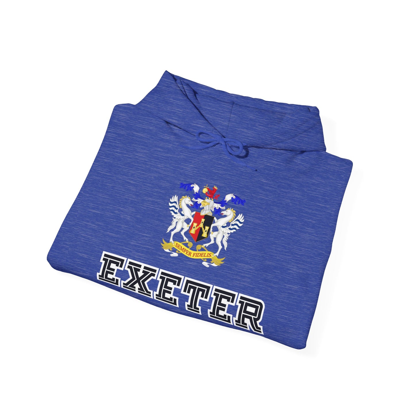 Exeter Crest Unisex Heavy Blend Hooded Sweatshirt