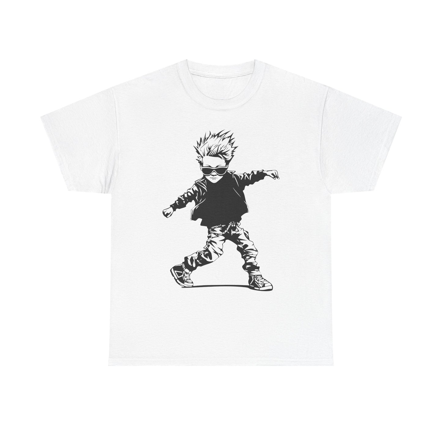 Cool Kid Graphic Tee - Unisex Heavy Cotton T-Shirt for Fun and Casual Outings