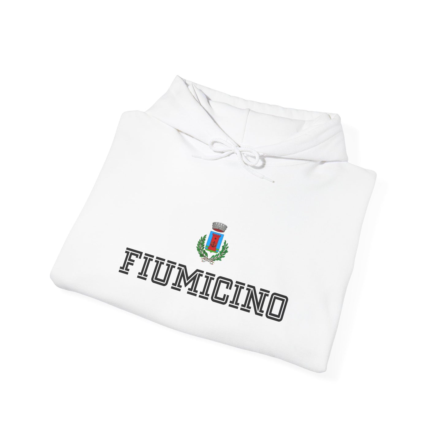 Fiumicino Logo Unisex Heavy Blend™ Hooded Sweatshirt - Cozy Casual Wear