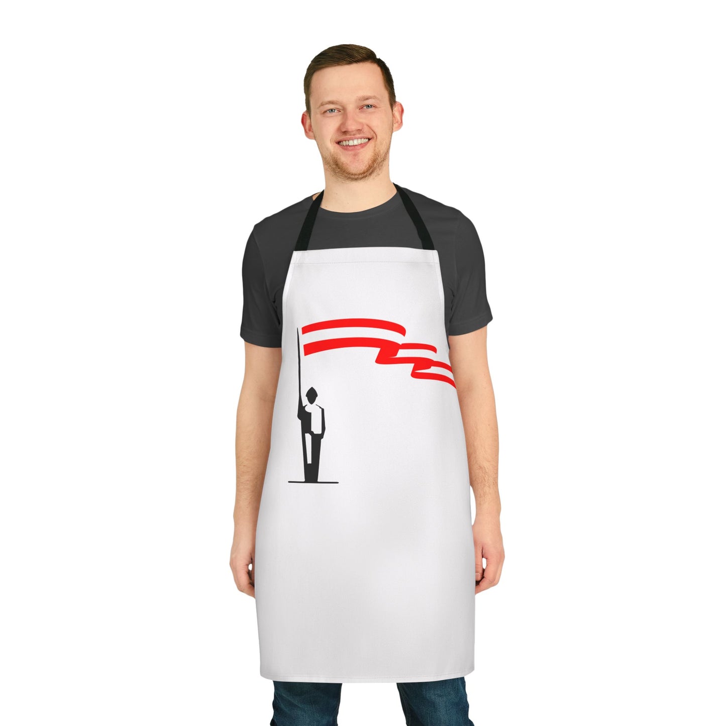 Artistic Chef Apron with 5-Color Straps - Perfect for Cooking Enthusiasts