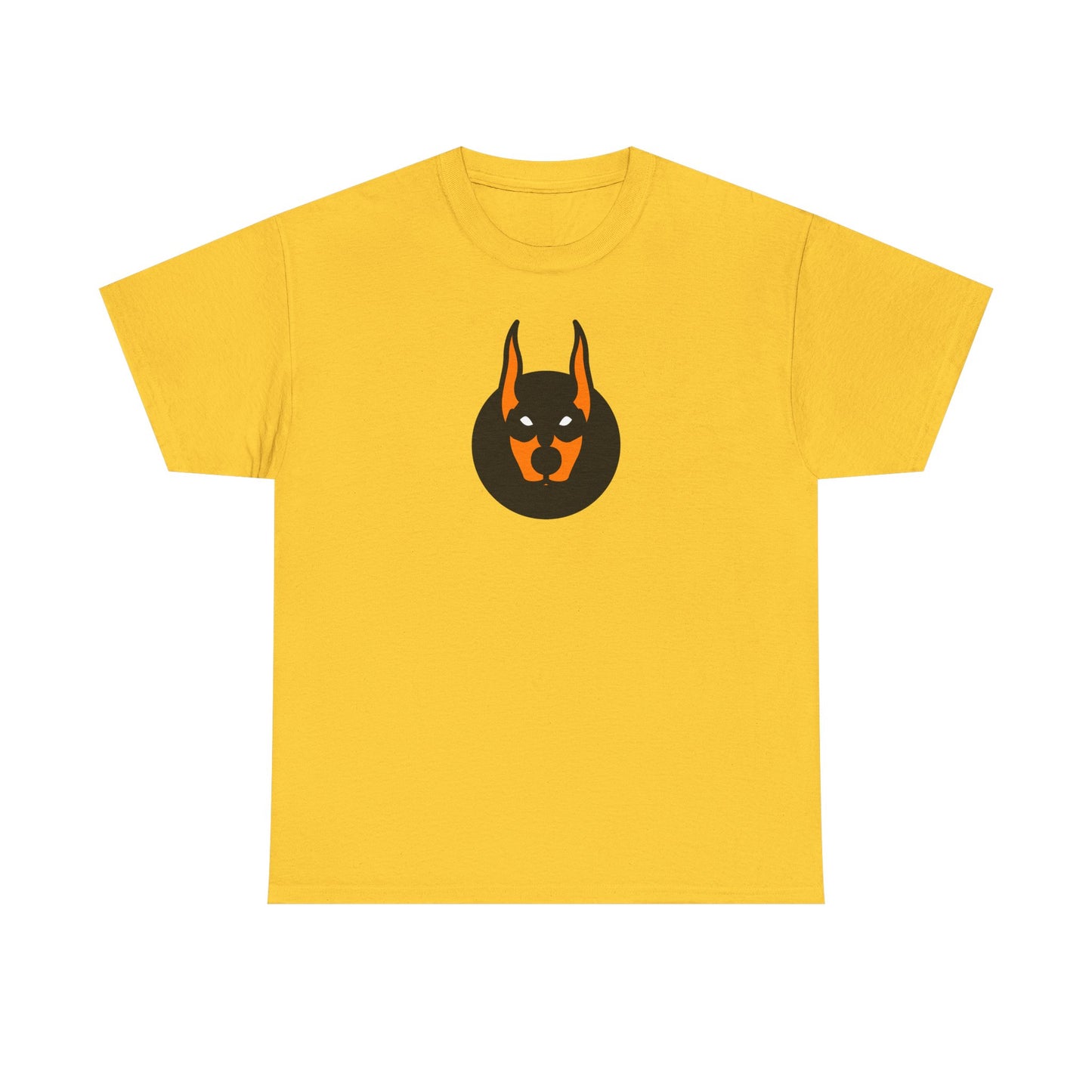 Cool Doberman Graphic Unisex Heavy Cotton Tee - Pet Lover's Apparel