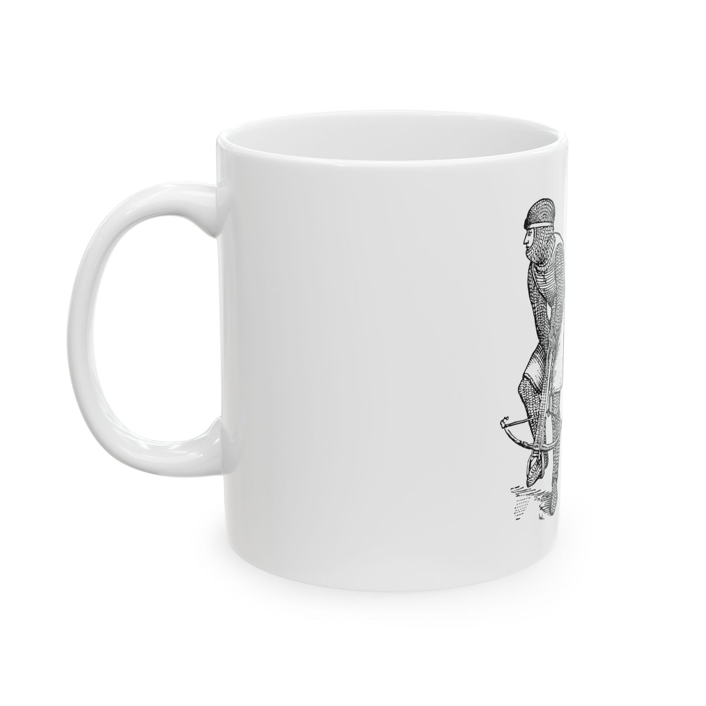 Inspirational Ceramic Mug - "Si Vis Pacem, Para Bellum" - 11oz & 15oz