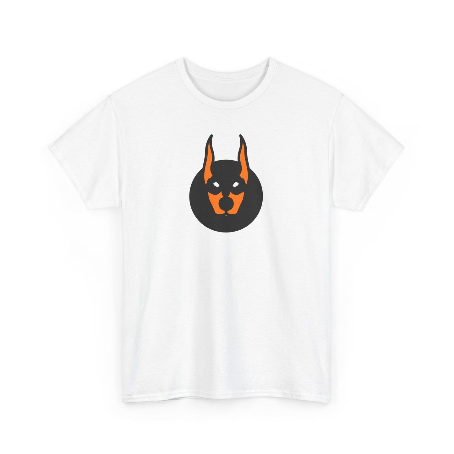 Cool Doberman Graphic Unisex Heavy Cotton Tee - Pet Lover's Apparel