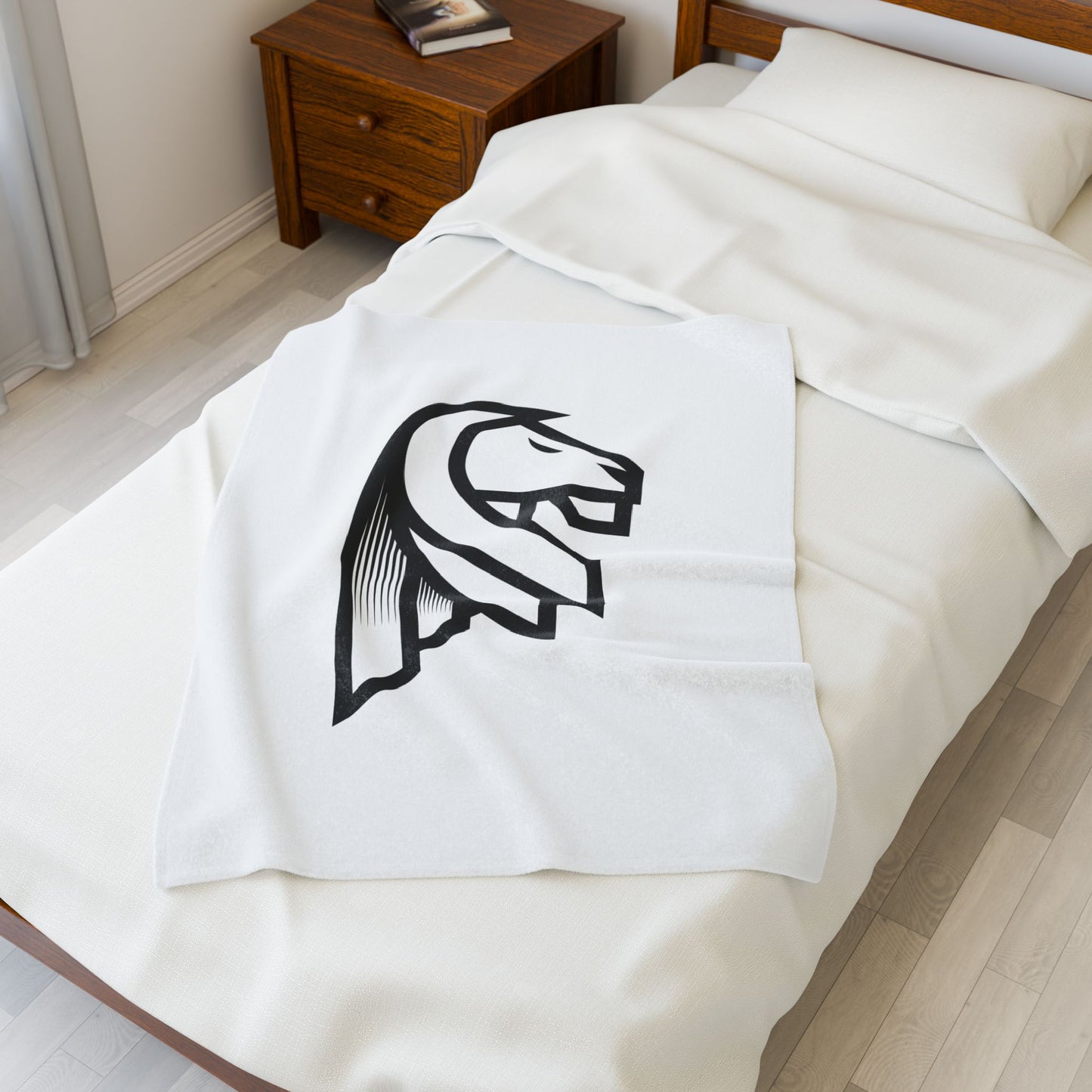 Luxurious Lion Velveteen Plush Blanket