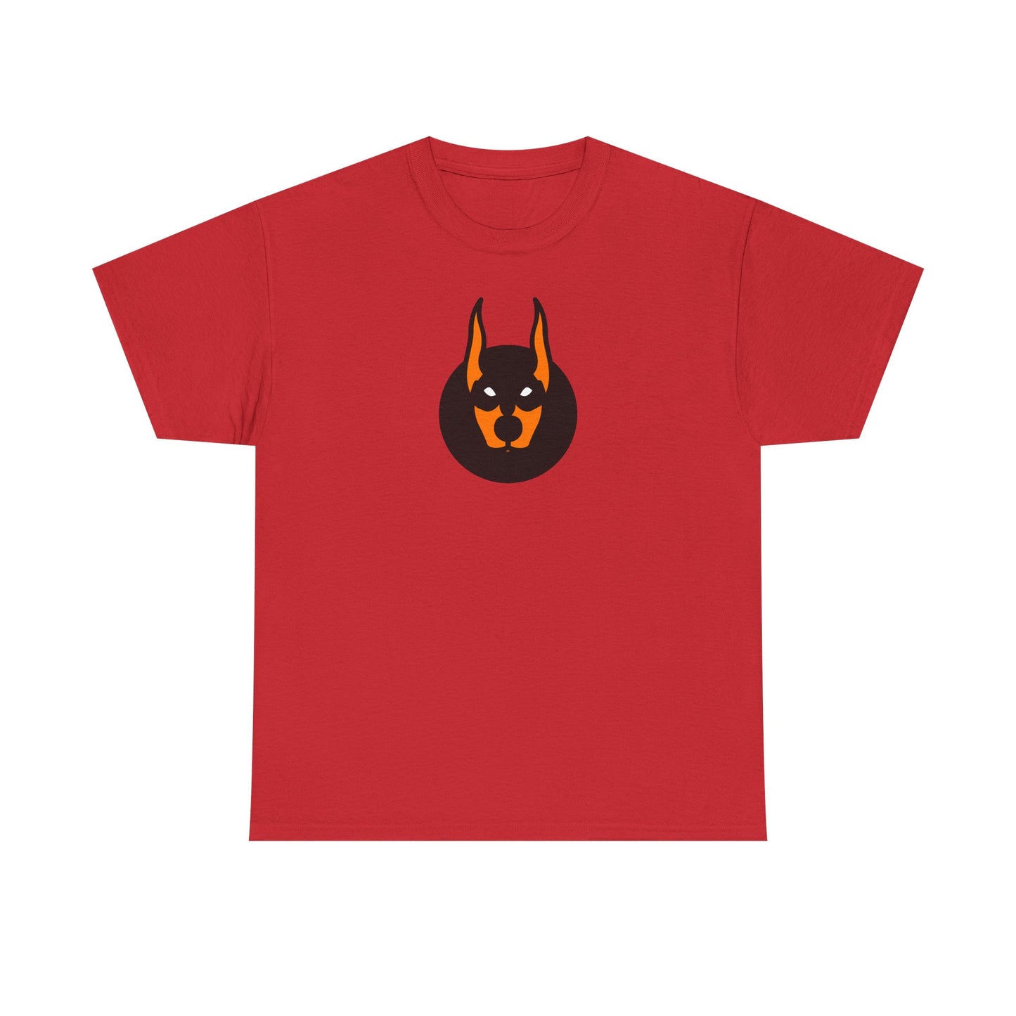 Cool Doberman Graphic Unisex Heavy Cotton Tee - Pet Lover's Apparel