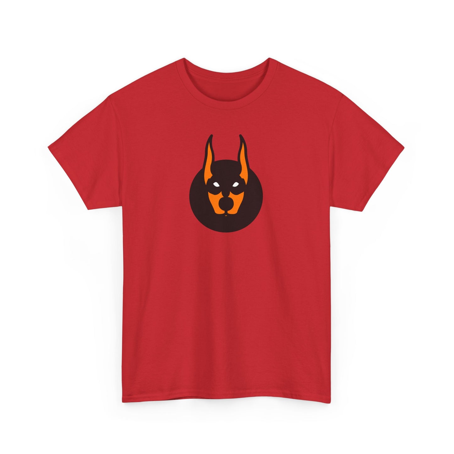 Cool Doberman Graphic Unisex Heavy Cotton Tee - Pet Lover's Apparel