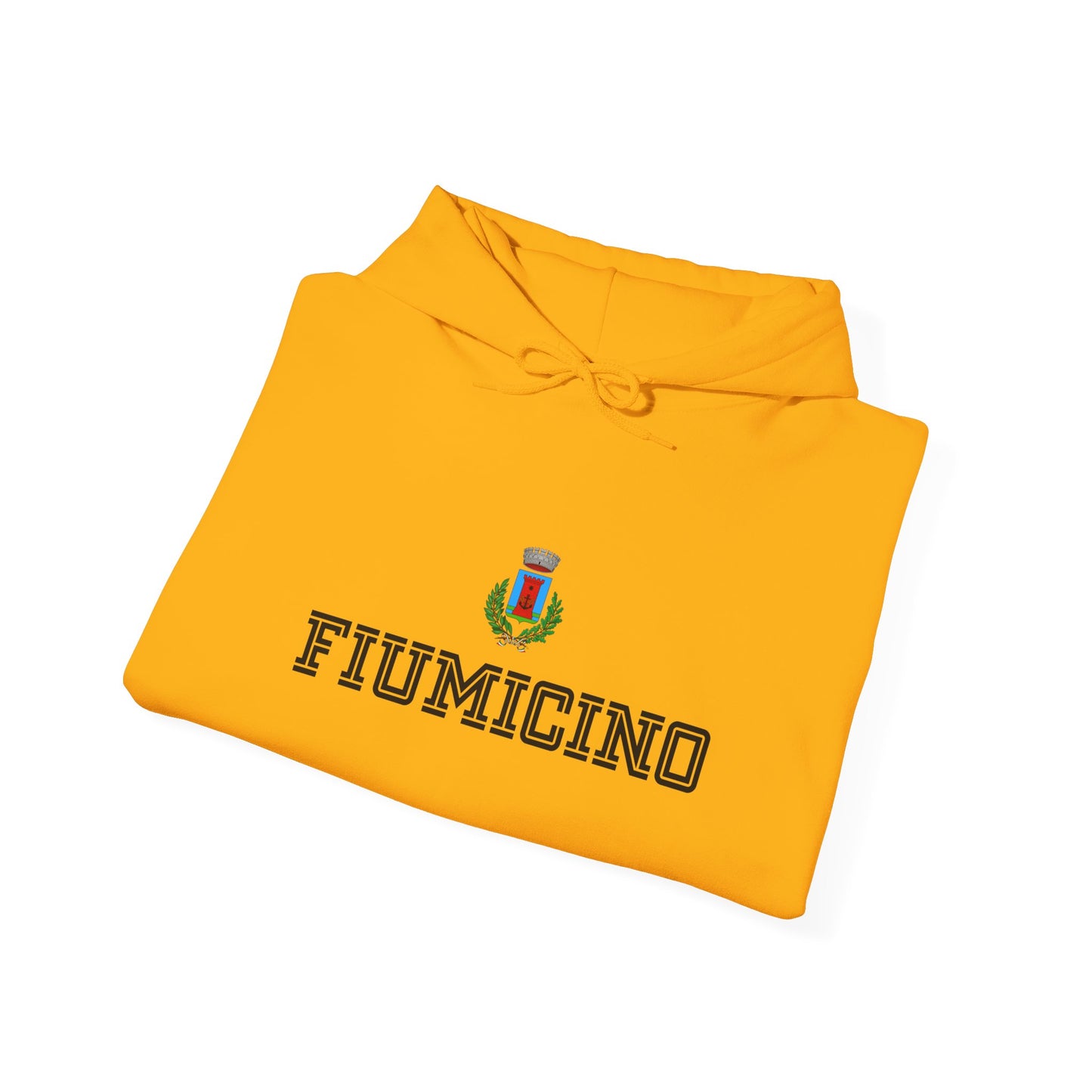 Fiumicino Logo Unisex Heavy Blend™ Hooded Sweatshirt - Cozy Casual Wear