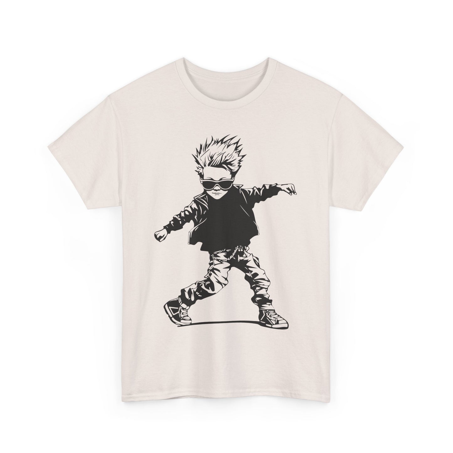 Cool Kid Graphic Tee - Unisex Heavy Cotton T-Shirt for Fun and Casual Outings