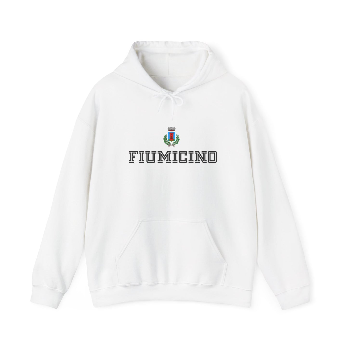 Fiumicino Logo Unisex Heavy Blend™ Hooded Sweatshirt - Cozy Casual Wear