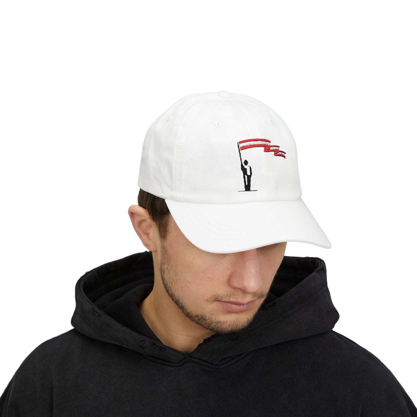 Classic Dad Cap with Flag Design – Stylish Casual Hat for Everyday Wear